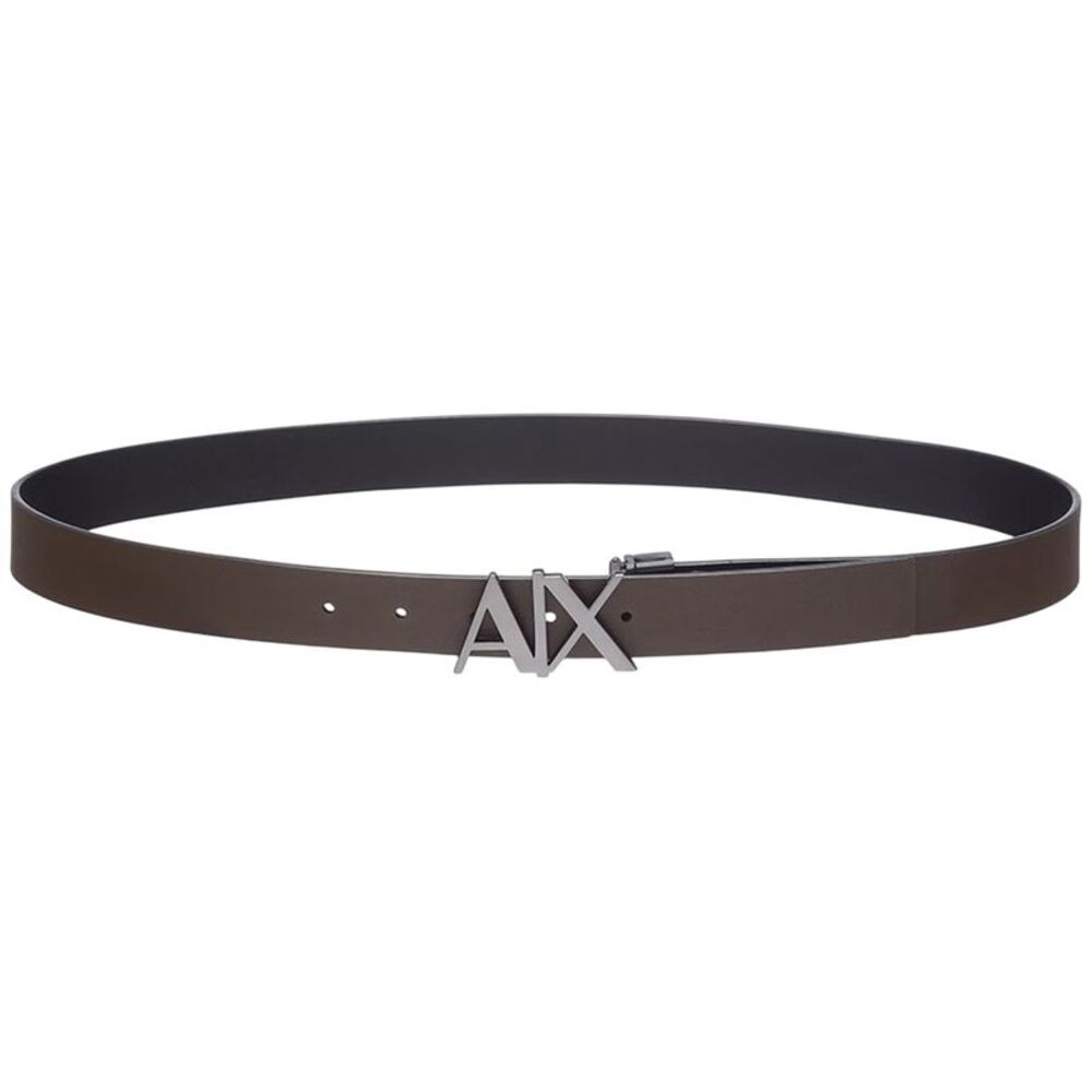 Armani Exchange Mens AX Belt / Brown